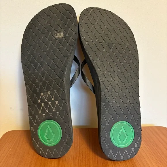 Volcom E-Cliner Prayer Sandal Black Out Recycle - size 7 - Picture 6 of 7